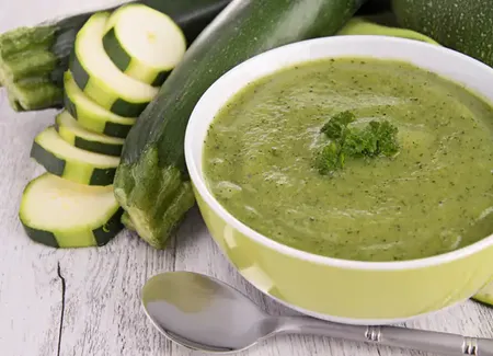 Purée de courgettes sans crème