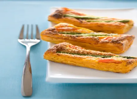 Terrine de carottes aux asperges