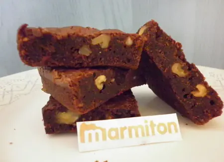 Brownies chocolat aux noix