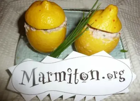 Citron garni