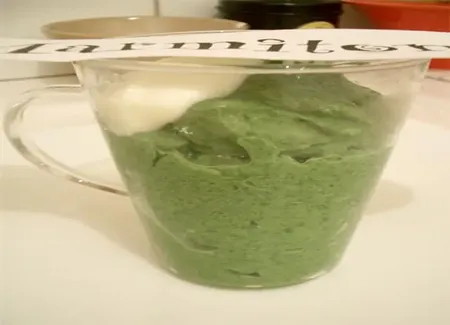 Velouté d'épinards au boursin