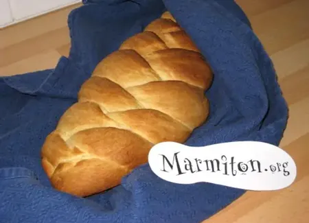 Brioche tressée en map