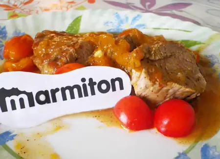 Filet mignon de porc aux mirabelles