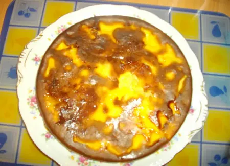 Clafoutis léger et facile aux pommes