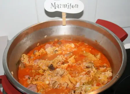 Riz au chou frisé