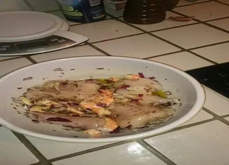 Tajine de lotte au citron