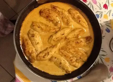 Aiguillettes de poulet marinées au citron