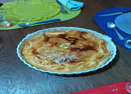 Tourte au morbier