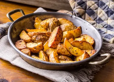 Pommes de terre rôties à la poêle