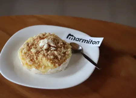 Crumble au citron meringué