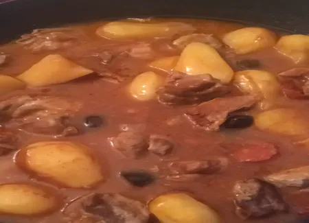 Sauté de veau portugais