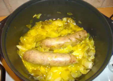 Andouillette aux poireaux