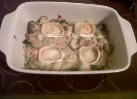 Gratin de courgettes et de chèvre facile