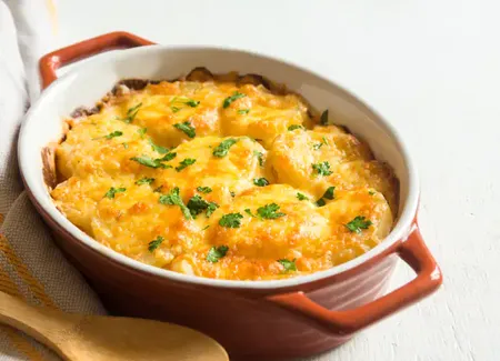 Gratin de pommes de terre à la viande hâchée