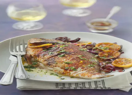 Dorade royale au piment d'espelette