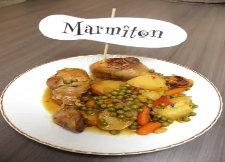 Râgout de légumes et poulet