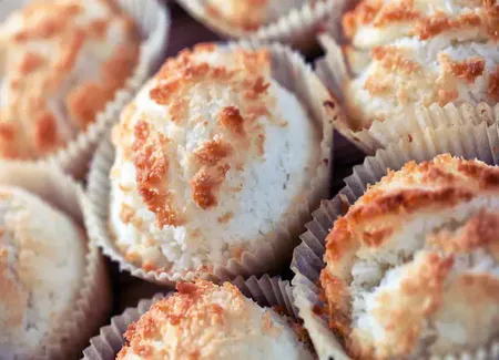 Rochers légers à la noix de coco