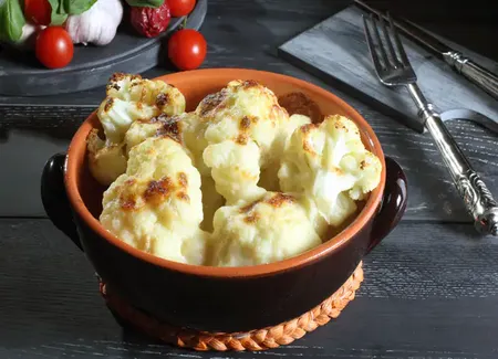 Gratin très bon de chou frisé