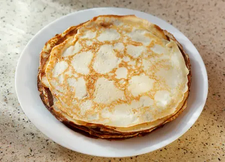 Crêpes au lait d'amandes