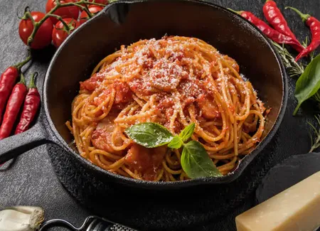 Spaghetti all 'amatriciana