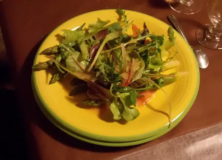 Salade saumon asperges