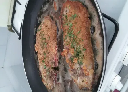 Côtelettes d'agneau panées