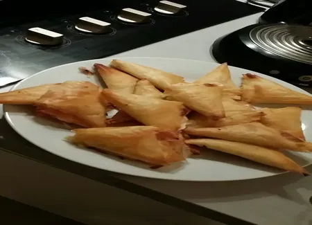 Saumon en feuille de brick