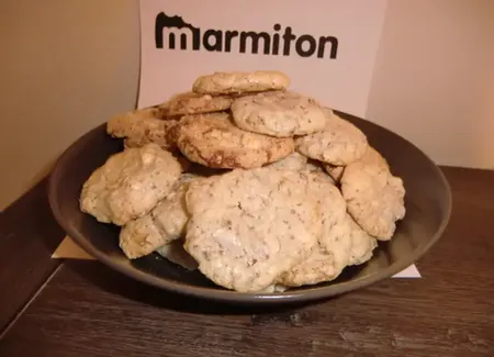 Croquants amandes noisettes effet meringué
