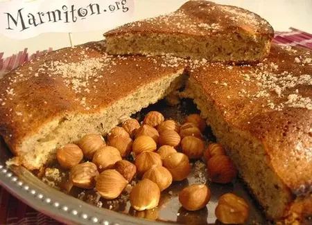 Gâteau à la poudre de noisettes