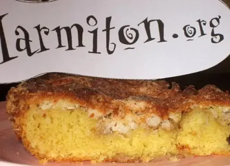 Gâteau danois à la confiture et coco