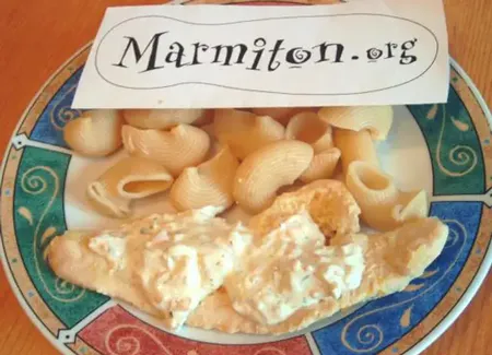 Blancs de volaille sauce au boursin