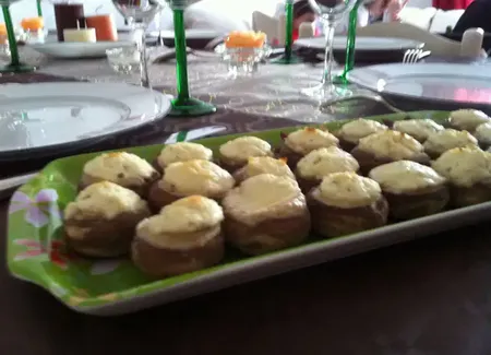 Champignons farcis pour l'apéro