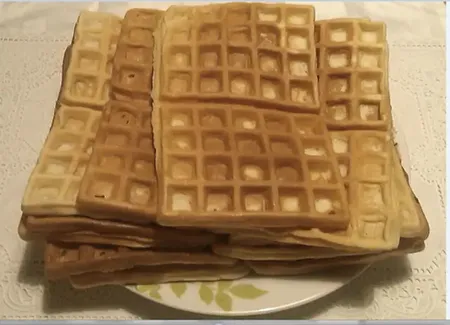 Gaufres normandes de ma grand mère