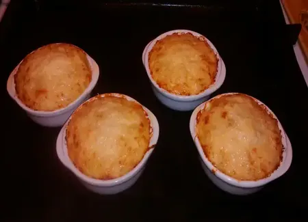 Flan de poireaux au basilic