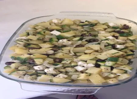 Gratin de légumes à la grecque
