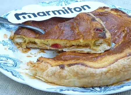 Tarte chic pralin et fruits