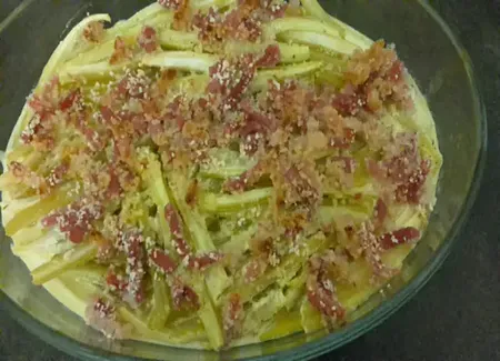Crumble de céleri rave