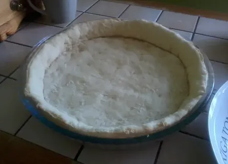 Pâte à tarte levée briochée