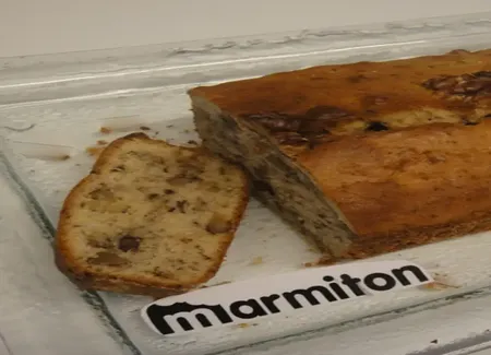 Cake à la banane et aux noix