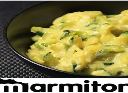 Ecrasé de courgettes au fromage