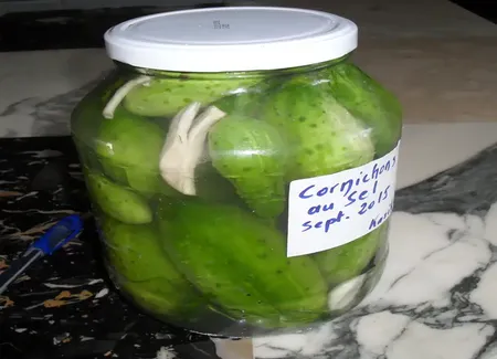 Cornichons au sel