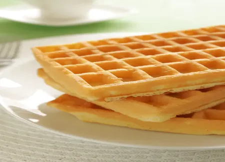 Gaufres à la fleur d'oranger
