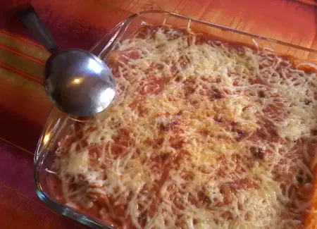 Gratin de courgettes à la béchamel provençale