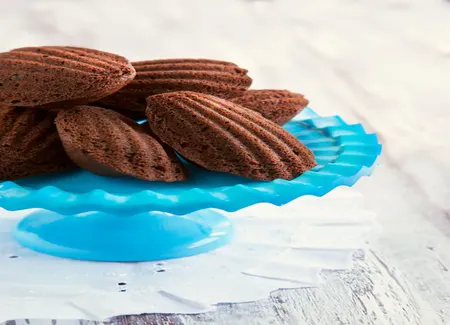Madeleine au chocolat