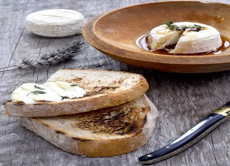 Toasts rapides au chèvre
