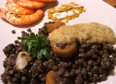 Lentilles corail (recette indienne)