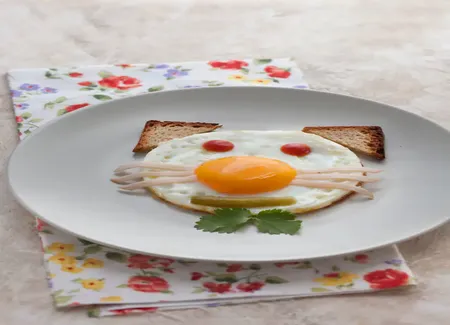L'oeuf chat (pour les enfants)