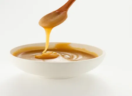 Sauce anglaise au caramel