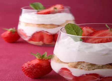Tiramisu fraises, framboises