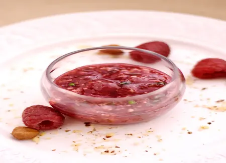 Vinaigrette à la framboise